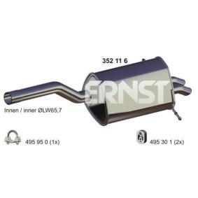Endschalldämpfer 352116 von ERNST günstig für 215,66 € online kaufen