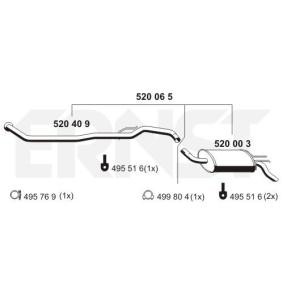 Endschalldämpfer 520065 von ERNST günstig für 111,37 € online kaufen