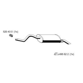 Endschalldämpfer 522069 von ERNST günstig für 94,88 € online kaufen