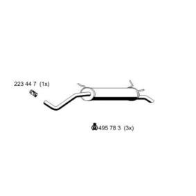 Endschalldämpfer 530002 von ERNST günstig für 142,85 € online kaufen