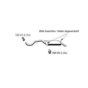 Endschalldämpfer 640015 von ERNST günstig für 91,85 € online kaufen