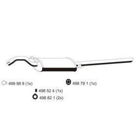 Endschalldämpfer 640077 von ERNST günstig für 88,81 € online kaufen