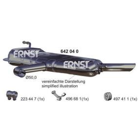 Endschalldämpfer für SEAT von ERNST