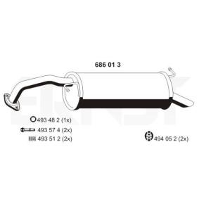 Endschalldämpfer 686013 von ERNST günstig für 114,42 € online kaufen