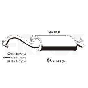 Endschalldämpfer 687010 von ERNST günstig für 130,48 € online kaufen
