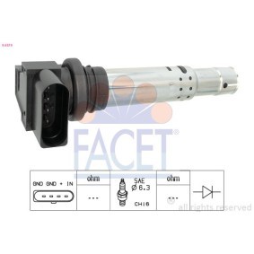 Achetez des Kit de réparation, distributeur d'allumage FACET HT.0555 à prix pour 37,96 €