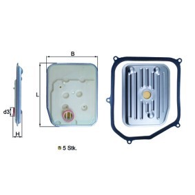Hydraulikfiltersatz, Automatikgetriebe HX 147KIT für Octavia III Schrägheck (5E3, NL3, NR3) für 21,95 CHF