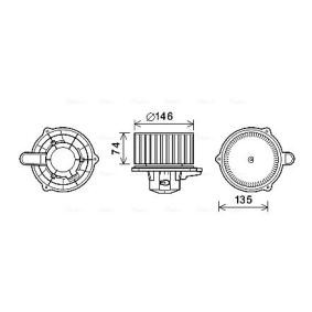 Gebläsemotor HY8350 von AVA COOLING SYSTEMS günstig für 137,11 € online kaufen
