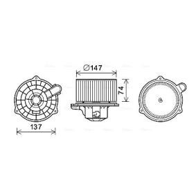 Acquista Elettromotore ventola abitacolo da AVA COOLING SYSTEMS HY8427 a buon mercato per soli 178,32 €
