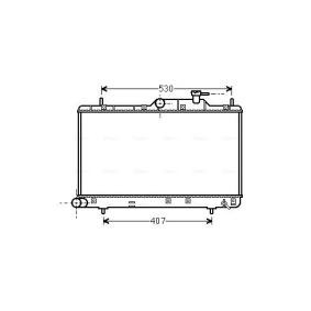 Achetez des Radiateur du moteur AVA COOLING SYSTEMS HYA2307 à prix pour 137,66 €
