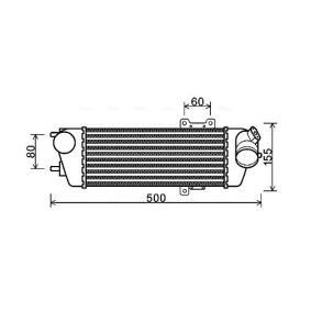 Comprar Intercooler de AVA COOLING SYSTEMS HYA4227 a bajo precio de 240,53 €