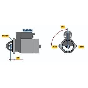 Köp Startmotor av BOSCH 0 001 112 008 till det låga priset 5327,77 kr