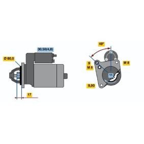 Köp Startmotor av BOSCH 0 001 138 003 till det låga priset 5098,08 kr