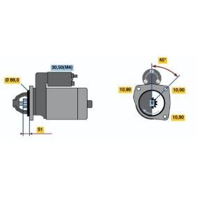 Köp Startmotor av BOSCH 0 001 368 002 till det låga priset 6027,75 kr