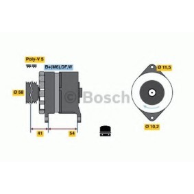 Lichtmaschine 0 120 450 027