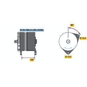 Lichtmaschine von BOSCH 0 120 689 546