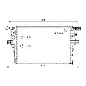 Achetez des Radiateur du moteur AVA COOLING SYSTEMS IV2126 à prix pour 158,60 €
