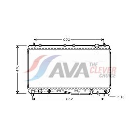 Klimakondensator für IVECO von AVA COOLING SYSTEMS