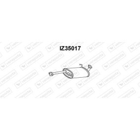 Vorschalldämpfer IZ35017 ISUZU von VENEPORTE