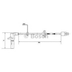 ABS-Sensor 0 265 002 208