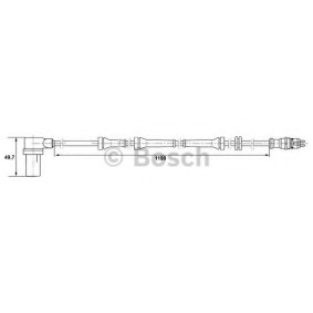ABS-Sensor 0 265 006 156
