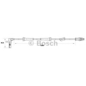Køb ABS Sensor af BOSCH 0 265 007 033 til den lave pris 271,45 DKK