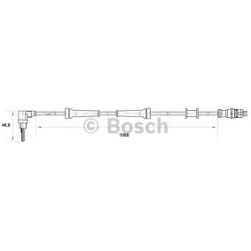 Køb ABS Sensor af BOSCH 0 265 007 034 til den lave pris 266,54 DKK
