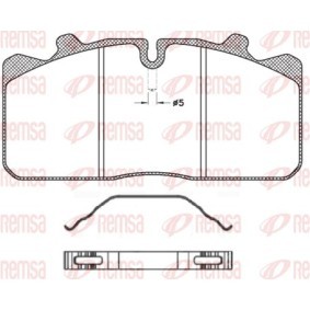 Achetez des Plaquettes de frein KAWE JCA658.00 à prix pour 41,85 €