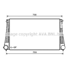 Achetez des Intercooler PRASCO JE4072 à prix pour 667,19 €