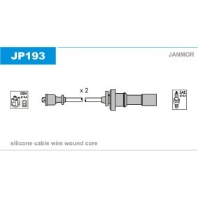 Compre Jogo de cabos de ignição da JANMOR JP193 a um preço baixo por 15,03 €