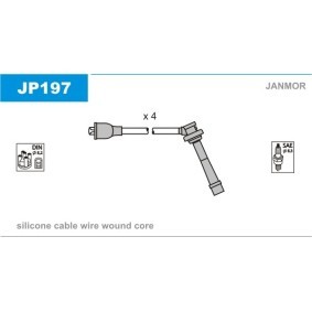 Compre Jogo de cabos de ignição da JANMOR JP197 a um preço baixo por 27,65 €