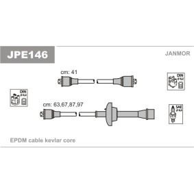 Compre Jogo de cabos de ignição da JANMOR JPE146 a um preço baixo por 20,94 €