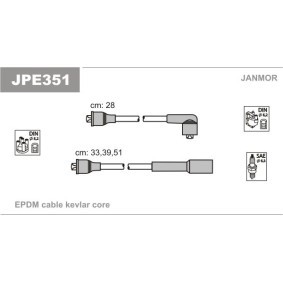 Compre Jogo de cabos de ignição da JANMOR JPE351 a um preço baixo por 7,16 €