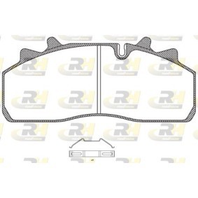 Comprar Juego de pastillas de freno de ROADHOUSE JSX 21254.00 a bajo precio de 126,80 €