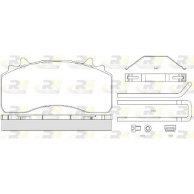 Comprar Juego de pastillas de freno de ROADHOUSE JSX 21526.80 a bajo precio de 155,02 €