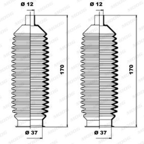 Comprar Fuelle dirección de MOOG K150035 a bajo precio de 19,16 €