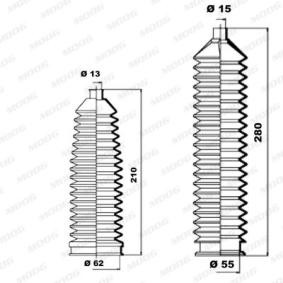 Comprar Fuelle dirección de MOOG K150088 a bajo precio de 28,54 €