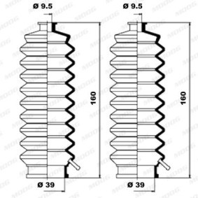 Comprar Fuelle dirección de MOOG K150106 a bajo precio de 19,13 €