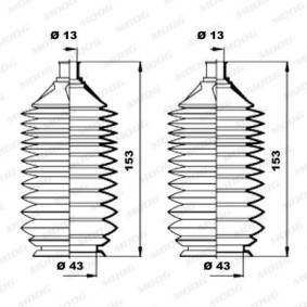 Comprar Fuelle dirección de MOOG K150194 a bajo precio de 16,33 €