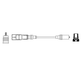 Compre Cabo de ignição da BOSCH 0 356 912 882 a um preço baixo por 43,14 €