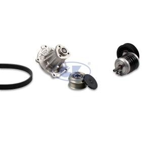 Achetez des Pompe à eau+Jeu de courroie trapézoïdale à nervures GK K980158G à prix pour 184,74 €