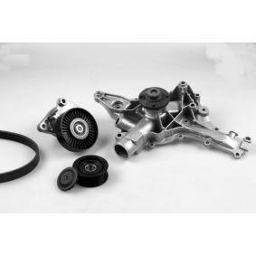 Achetez des Pompe à eau+Jeu de courroie trapézoïdale à nervures GK K980455A à prix pour 264,57 €