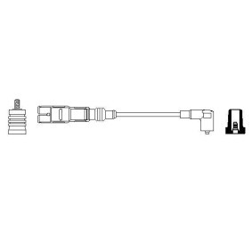 Compre Cabo de ignição da BOSCH 0 356 912 986 a um preço baixo por 18,34 €