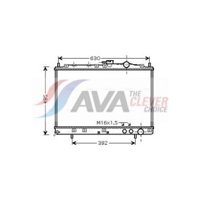 Achetez des Radiateur d'huile AVA COOLING SYSTEMS KA3220 à prix pour 372,47 €