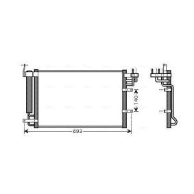 Acquista Condensatore climatizzatore da AVA COOLING SYSTEMS KA5093D a buon mercato per soli 97,46 €