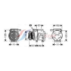 Osta Lämmityslaitteen kenno AVA COOLING SYSTEMS:llä KA6265 edullisesti hintaan 106,18 €