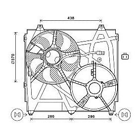 Kühlerlüfter KA7529 von AVA COOLING SYSTEMS günstig für 379,23 € online kaufen