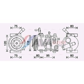 Gebläsemotor KA8224 von AVA COOLING SYSTEMS günstig für 175,39 € online kaufen
