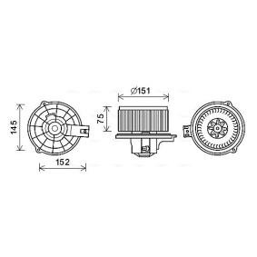Gebläsemotor KA8235 von AVA COOLING SYSTEMS günstig für 134,01 € online kaufen