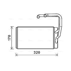 Osta Lämmityslaitteen kenno AVA COOLING SYSTEMS:llä KAA6263 edullisesti hintaan 200,08 €